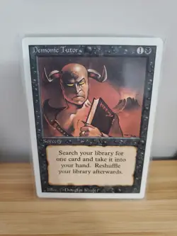MTG ~ Demonic Tutor ~ nMint ~ Ships NOW! - Image 1