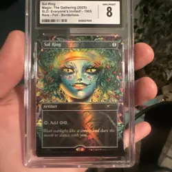 Sol Ring 1905 Borderless Foil MTG Secret Lair - CGC 8 Low Pop 🔥 - Image 2