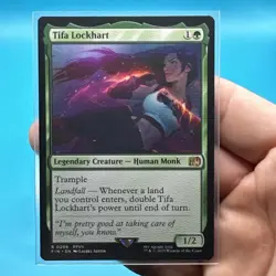 206 Tifa Lockhart MTG Final Fantasy Regular - Image 3