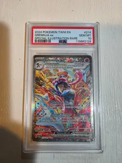 PSA 10 | Greninja ex 214/167 | 2024 SV06: Twilight Masquerade | Pokemon Card - Image 3