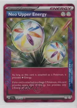 ACE SPEC - Neo Upper Energy Pokemon SV05: Temporal Forces #162 12hz - Image 1