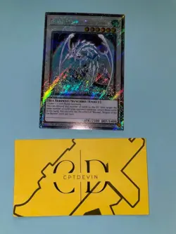 Yugioh Brionac, Dragon of the Ice Barrier Platinum Secret Rare RA03-EN227 - Image 1