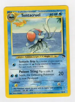 Tentacruel 10/18 Southern Islands Regular vintage pokemon tcg 151 destined rival - Image 1