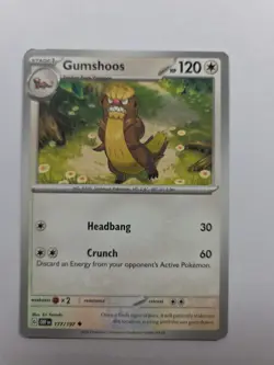 Gumshoos 177/197 Obsidian Flames OBF Uncommon Non Holo Near Mint Nm Pokemon Tcg - Image 1