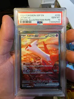 Latias Ex 239 PSA 10 Gem Mint - Surging Sparks - Pokemon - Image 1
