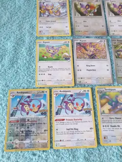 AIPOM & AMBIPOM BUNDLE OF POKEMON CARDS - Image 4