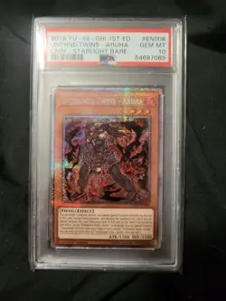 Yugioh Unchained Twins - Aruha 1st Edition Starlight Rare CHIM-EN008 - PSA 10 - Image 1
