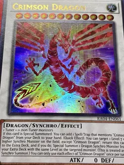 Cosmic Quasar Dragon + Synchro Rumble + Crimson Dragon | YuGiOh! - Image 2