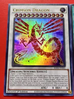 Cosmic Quasar Dragon + Synchro Rumble + Crimson Dragon | YuGiOh! - Image 3