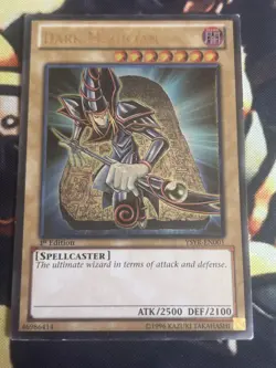 Yugioh: Dark Magician - Ultimate Rare 1st Edition Alternate Artwork Card Played - Image 1
