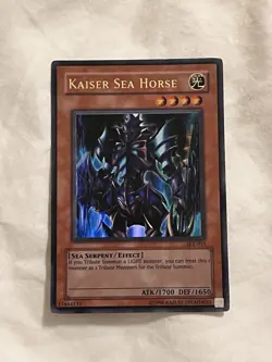 Yugioh Kaiser Sea Horse SKE-015 Ultra Rare Unlimited Lightly Played Unlimited - Image 1