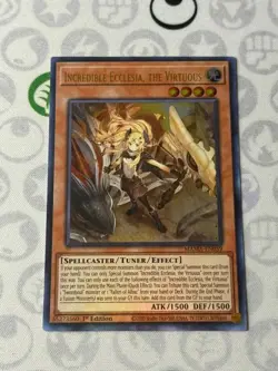 Incredible Ecclesia, the Virtuous - MAMA-EN059 - Ultra Rare (NM) Yugioh - Image 1