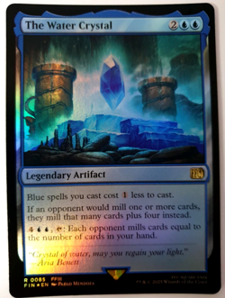 MTG Final Fantasy - The Water Crystal - FOIL Rare - 0085 NM - Image 1