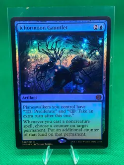 Ichormoon Gauntlet [Phyrexia: All Will Be One] - Foil - MTG - Image 1
