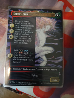 Terra, Magical Adept 0323 (Borderless) (non-foil) MTG Final Fantasy Near Mint - Image 2