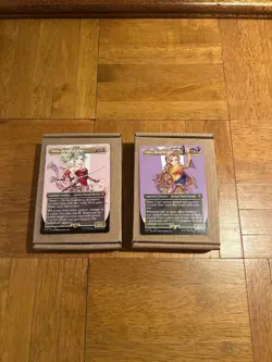 MTG Final Fantasy Terra, Herald of Hope & Celes, Rune Knight Borderless Nonfoil - Image 1