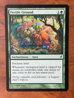 Fertile Ground MTG Magic the Gathering Card LP Lightly Played LRW - Image 1
