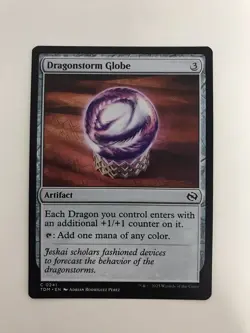 Dragonstorm Globe MTG Magic the Gathering Card NM Near Mint TDM - Image 1
