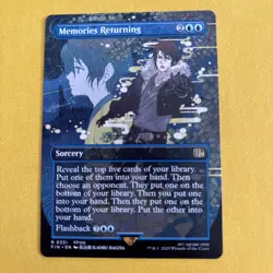MTG Final Fantasy Rare #0331 Memories Returning - Image 1