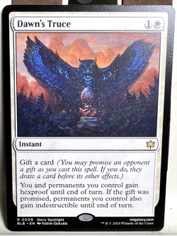 MTG Dawn's Truce Bloomburrow - Image 1
