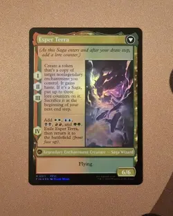 MTG Terra, Magical Adept x1 NM *FOIL* from Final Fantasy - Image 2