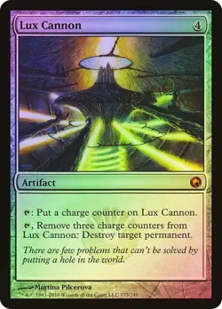 Scars of Mirrodin MTG FOIL Lux Cannon Magic - Image 1