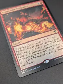 Tempt with Vengeance Commander Masters Foil - Image 3