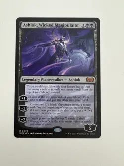 Ashiok Wicked Manipulator MTG Magic the Gathering Card NM Near Mint WOE - Image 1