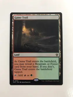 Game Trail MTG Magic the Gathering Card NM Near Mint MKC - Image 1