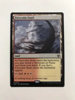 Furycalm Snarl MTG Magic the Gathering Card NM Near Mint MKC - Image 1