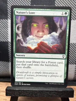MTG TCG: Nature's Lore 244/361, Battle for Baldur's Gate - Image 1