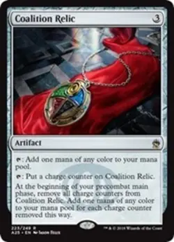 1x Coalition Relic - Foil Light Play, English Masters 25 MTG Magic - Image 1