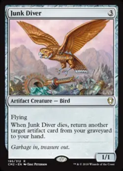 Junk Diver - Commander Anthology Volume II #195/312 MTG Magic The Gathering - Image 1