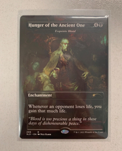 Exquisite Blood / Hunger of the Ancient One Full Art - SLD 208 - NM - EN MTG - Image 2