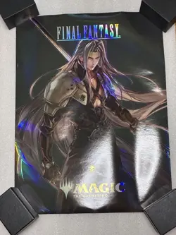 Mtg Final Fantasy Promotional Foil Poster Sephiroth No.MM263 - Image 1