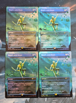 Hope's Aero Magic, Cyclonic Rift, Foil, NM, Secret Lair, MTG, 4 Available - Image 1