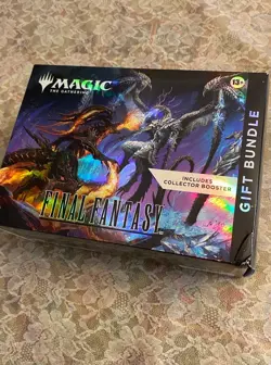 Sealed Magic The Gathering Final Fantasy Collector Booster Gift Bundle MTG - Image 1