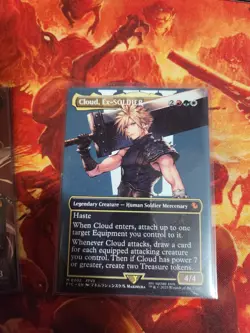 Cloud Ex-Soldier Final Fantasy Non Foil Magic The Gathering - Image 1