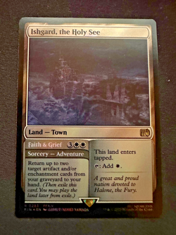 MTG Final Fantasy - Ishgard, the Holy See (0283, NM, Foil) - Image 1