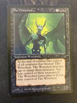 *** LEGENDS The Wretched *** EX+ Rare! - DUTY FREE - MtG Magic - Image 1