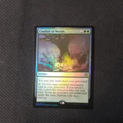 1x FOIL CONDUIT OF WORLDS - Commander - MTG - Magic the Gathering - Image 1