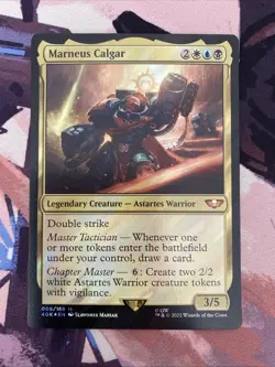 Marneus Calgar (Surge Foil) ~ Warhammer 40k - Magic The Gathering MTG - Image 1