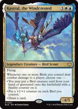 MTG Bloomburrow - Kastral, the Windcrested - Image 1