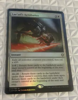 MTG Lae'zel's Acrobatics Rare 30/361 FOIL NM - Commander Legends: CLB - Image 1