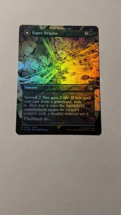 FOIL Borderless ESPER ORIGINS SUMMON: ESPER MADUIN mtg NM Final Fantasy Rare - Image 1