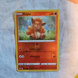 Pokemon TCG - Vulpix 024/192- Brand New Common Card Rebel Clash Set - Image 1