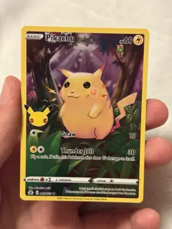 Pikachu 005/025 Celebrations Holo Pokemon Trading Card Game Tcg Near Mint - Image 3