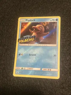 Psyduck (Detective Pikachu Stamped) SM199 Holo Promo LP Pokemon Card TCG Pokemon - Image 1