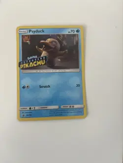 Psyduck (Detective Pikachu Stamped) SM199 Holo Promo LP Pokemon Card TCG Pokemon - Image 1