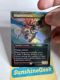 Dragonlord Atarka (Rainbow Foil) Secret Lair Drop Foil - Image 2